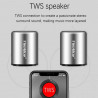 Fineblue MK-10 Speaker, Portable Wireless Bluetooth Stereo Bass Speaker with Metal Shell, Twins Speaker - astrosoar details 1