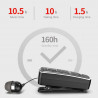 Fineblue F970 Pro Headset Wireless Bluetooth Retractable Earbuds with Collar clip | astrosoar.com