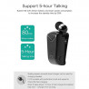 F-V2 Business Headphones | AstroSoar Retractable Wireless Stereo Earbuds In-Ear Headset with Clip on | astrosoar.com