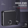 F1 Business Headset | AstroSoar Retractable Wireless Bluetooth V5.0 Collar Clip Headphones | astrosoar.com